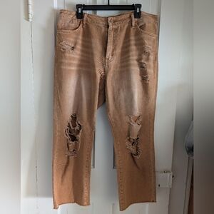 Vervet High Rise Norah Crop Jeans 32